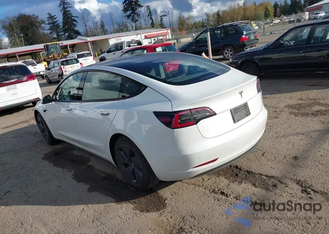 2023 Tesla Model 3 Rear-Wheel Drive from USA, damaged, VIN 5YJ3E1EA3PF569975